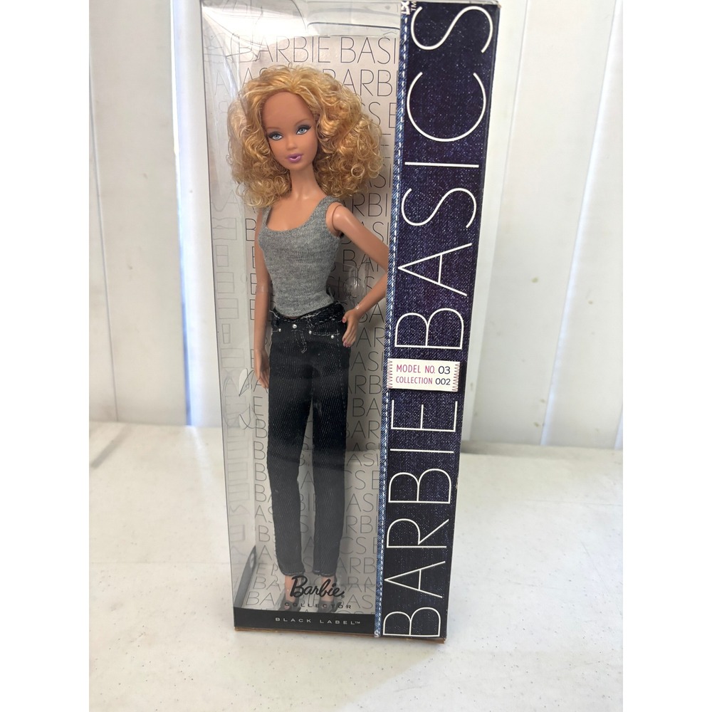Barbie Basics Model 03 Collection 002 T7741 Steffie Black Label NRFB